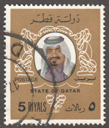 Qatar Scott 555 Used - Click Image to Close